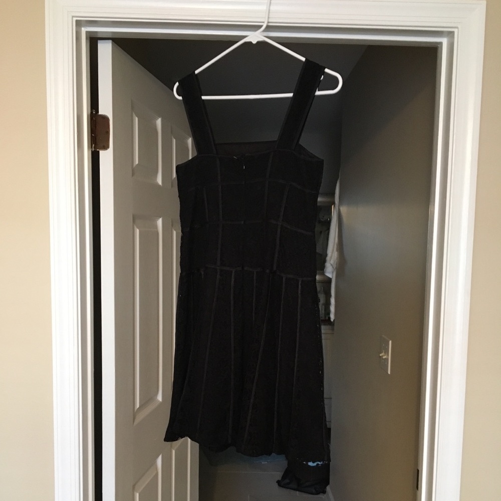 Black lace Ann Taylor dress